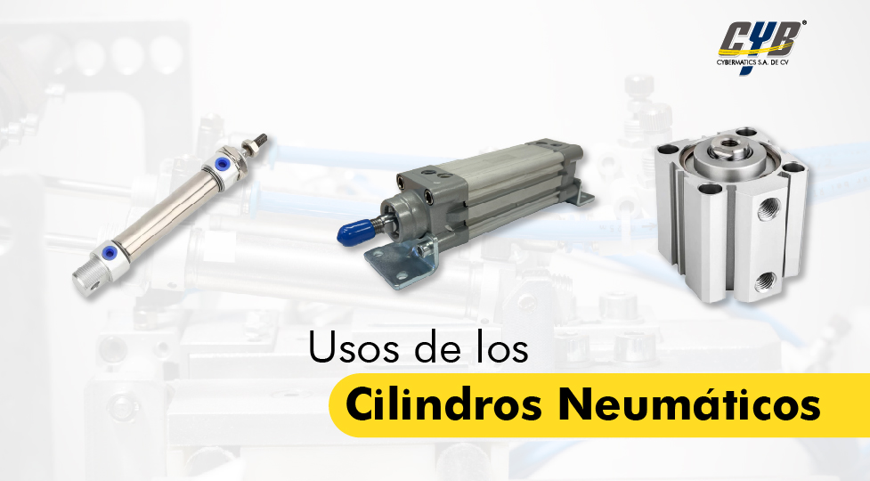 Usos de los cilindros neumáticos